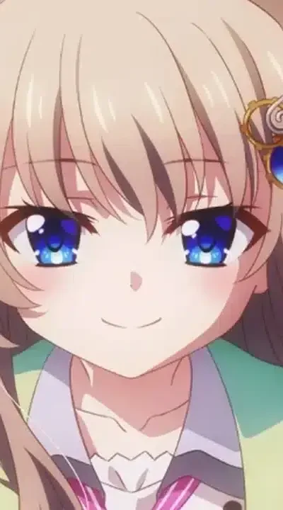 A high-quality screenshot from The 9-nine anime.