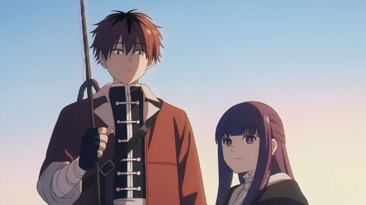 Sousou no Frieren season 2 - Stark and Fern from Frieren standing together