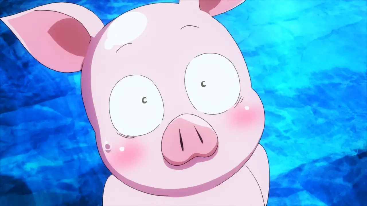A still frame from the Accel World anime