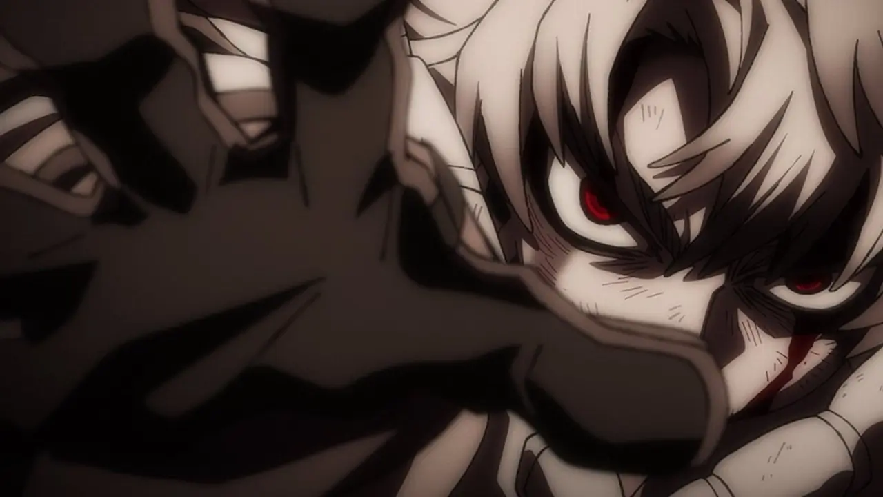A high-quality screenshot from the Gachiakuta anime.