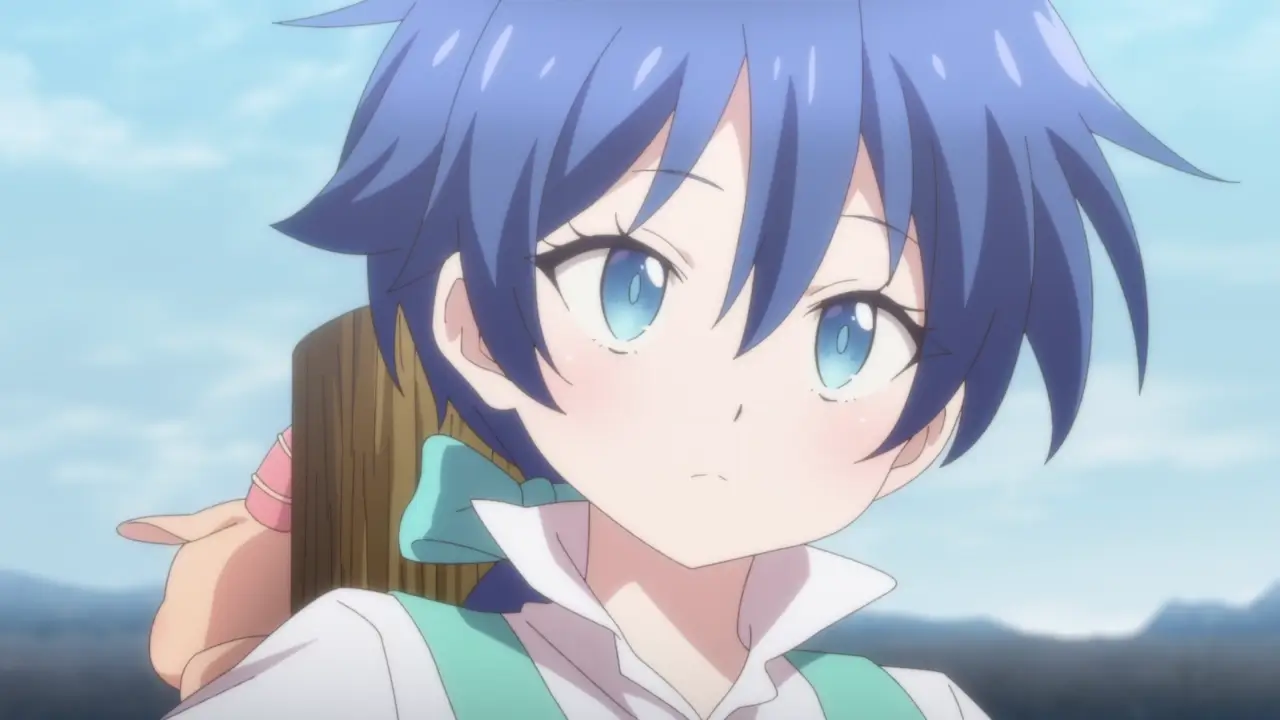 A still frame from the I Was Reincarnated As The 7th Prince. anime.