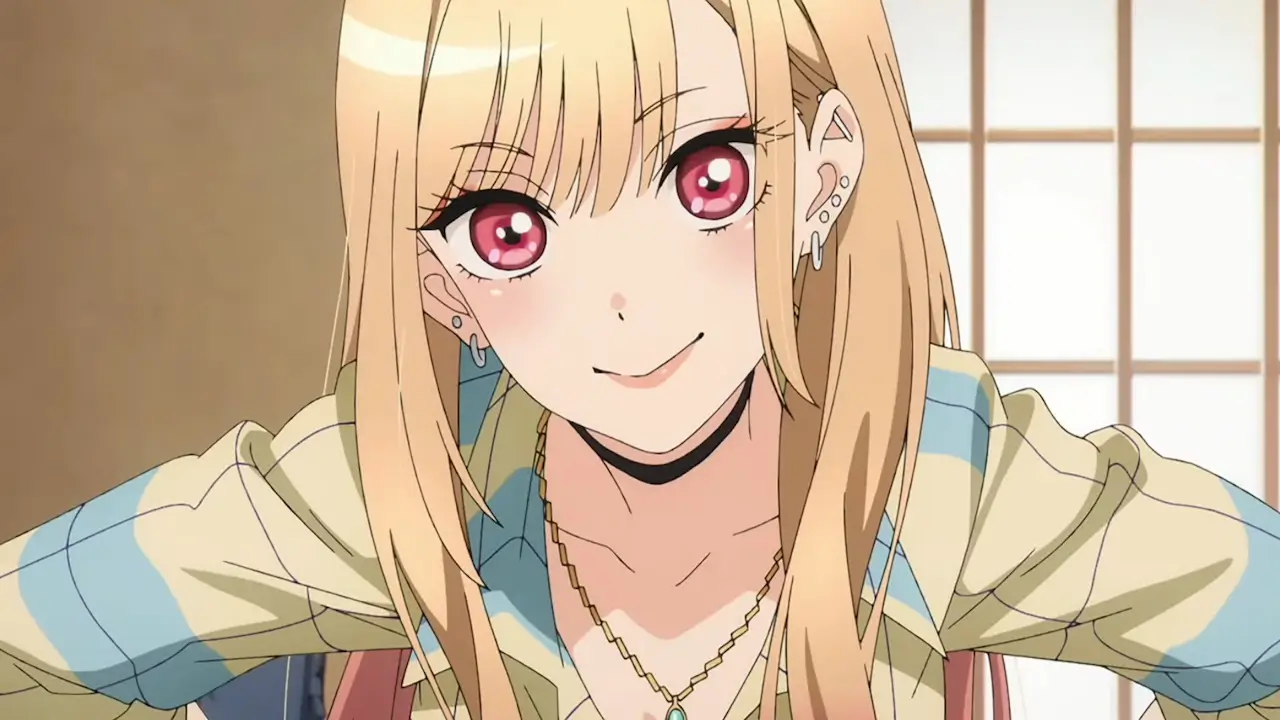 A high-quality screenshot from the My Dress Up Darling anime.