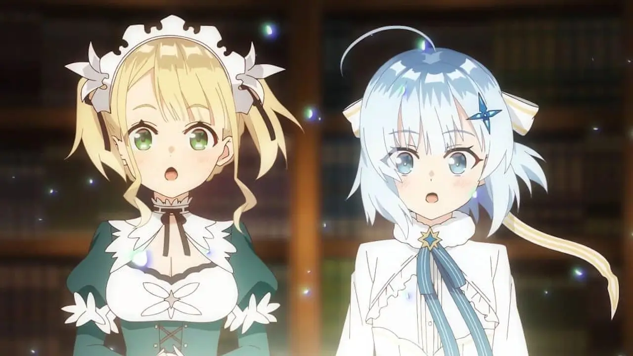 A high-quality screenshot from the Private Tutor to the Duke's Daughter anime.