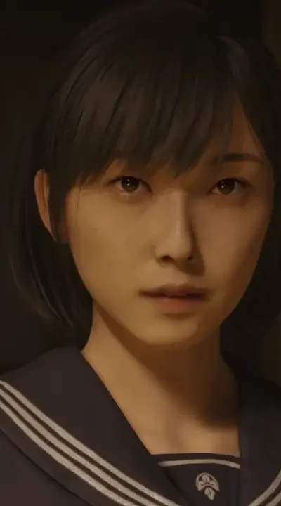 The protagonist of Silent Hill F, the new horror game attracting over 21,000 peak players on Steam, looks directly at the viewer