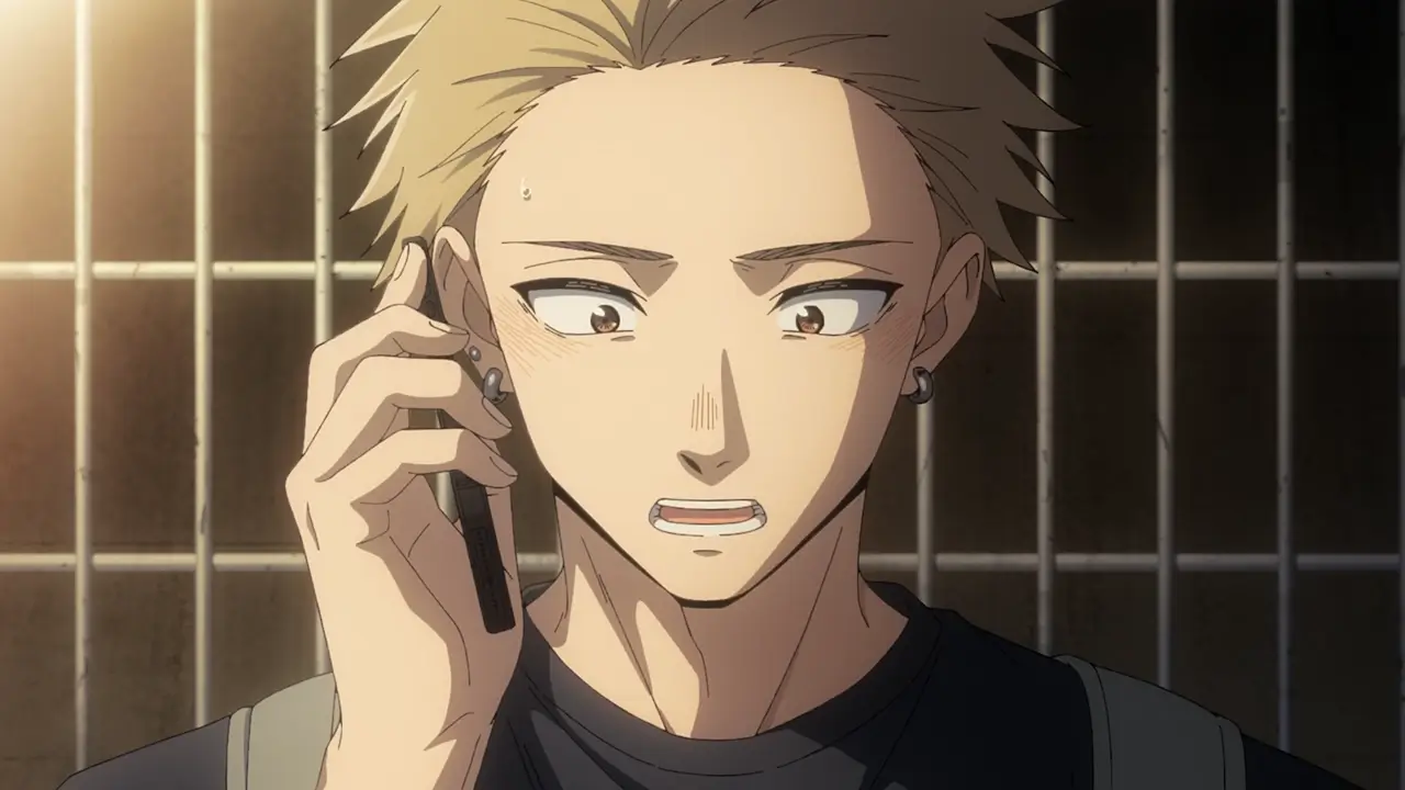 A screenshot from Kaoru Hana anime series.