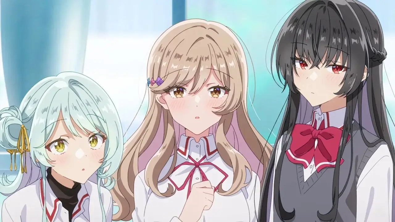 A high-quality screenshot from The There's No Freaking Way I'll Be Your Lover anime.