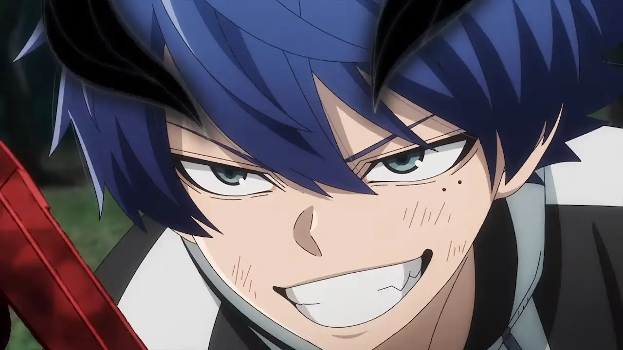 A high-quality screenshot from the Tougen Anki anime.