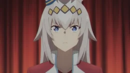 A high-quality screenshot from the Uma Musume: Cinderella Gray anime.
